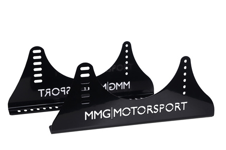 Steel universal mount for a bucket seat.